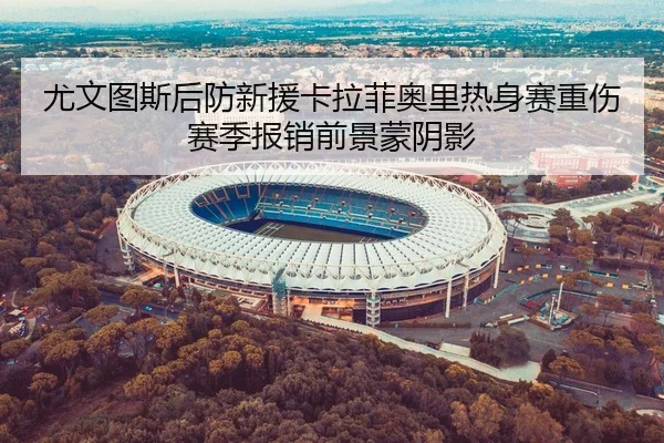尤文图斯后防新援卡拉菲奥里热身赛重伤赛季报销前景蒙阴影